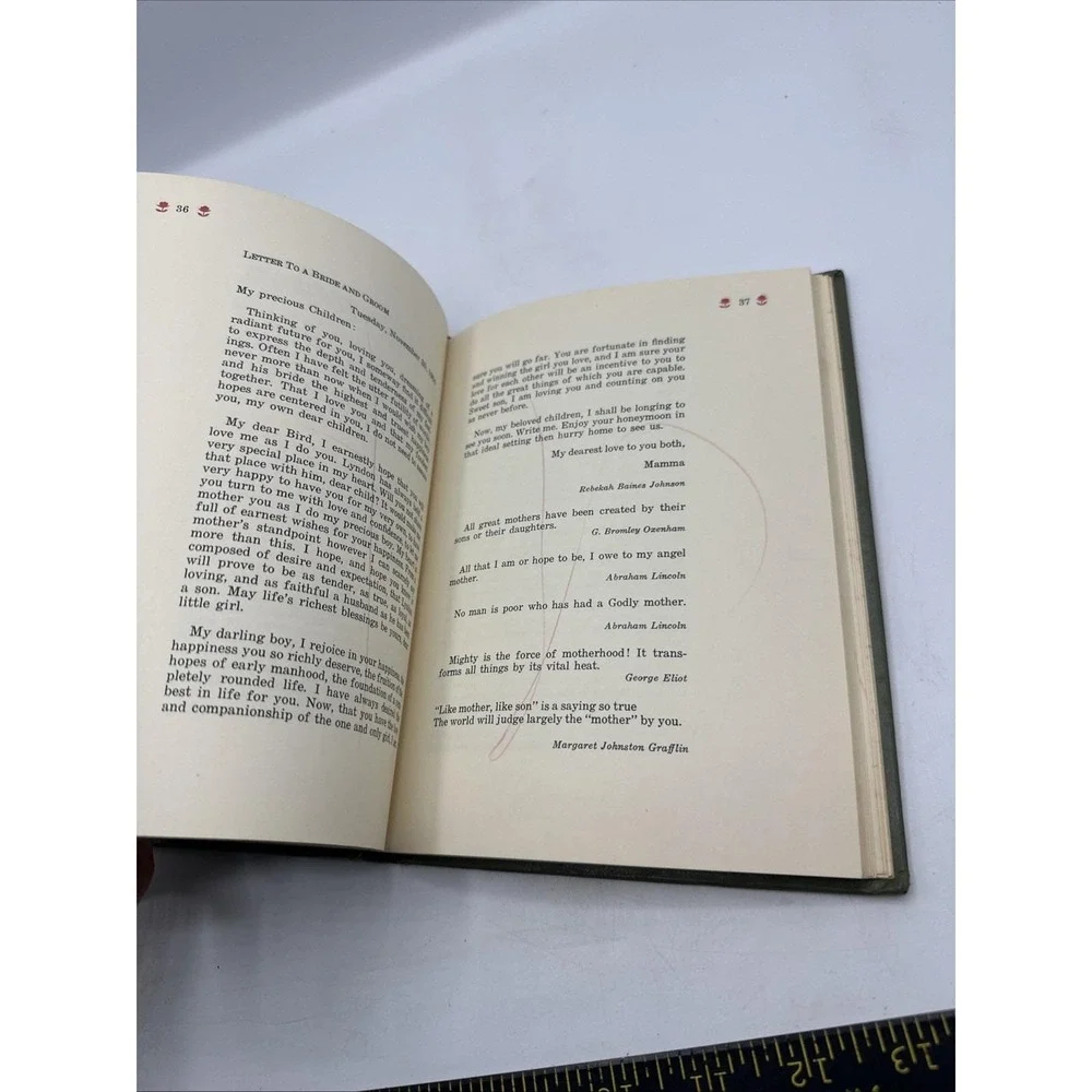 Garlands For Mother Compiled by Ruth H. Wagner Hardcover 1968 Vintage